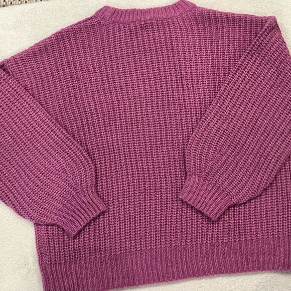 NWT Light Purple Cable Knit Sweater Women’s 2XL Very Soft NEW - Picture 3 of 9